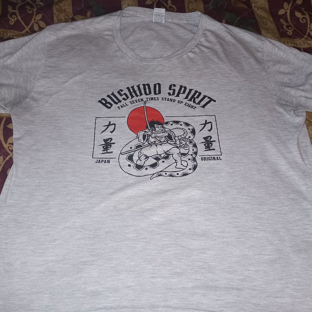 1. It is a Bushido Spirit t- shirt.